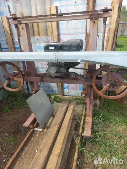 Ленточная пилорама бензиновая