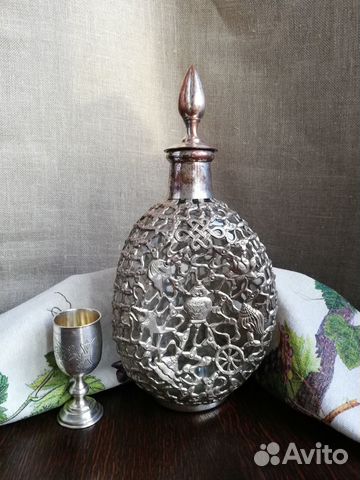 Винтажная бутылка. Старый Китай