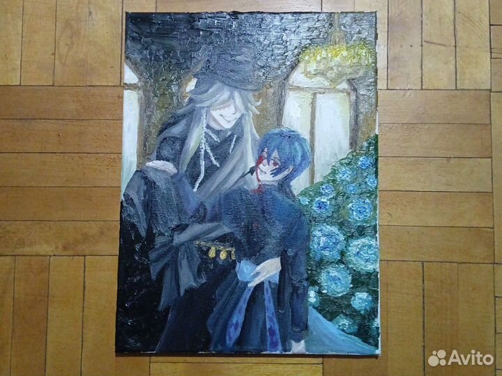 Масляная картина ручной работы