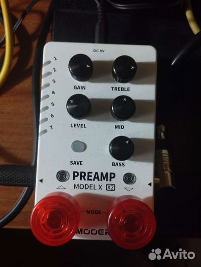 Mooer preamp x2