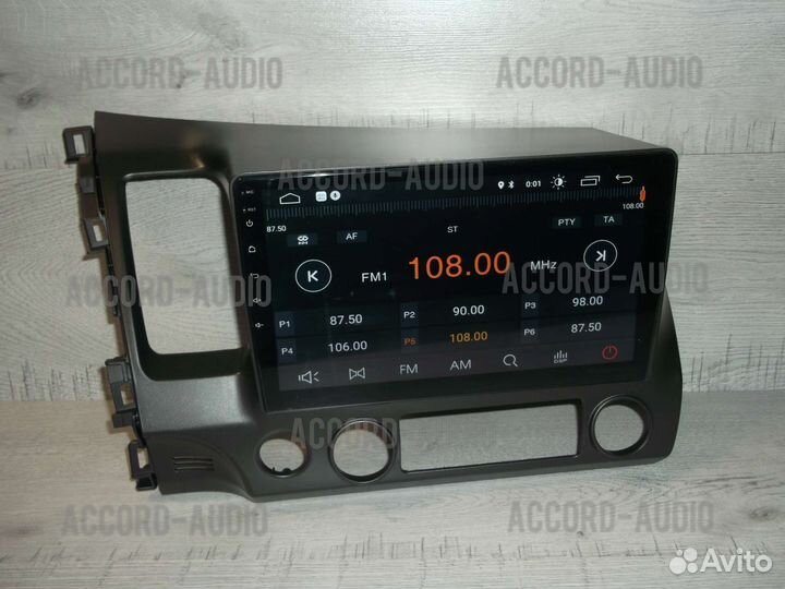 Магнитола Honda Civic Android 2/32 GPS WiFi