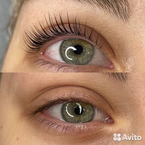 Ламинирование ресниц + ботокс+ окрашивание