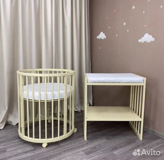 Кроватка-трансформер 8в1