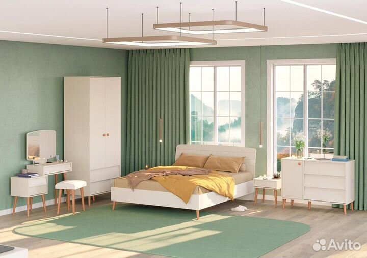 Шкаф двустворчатый Афина