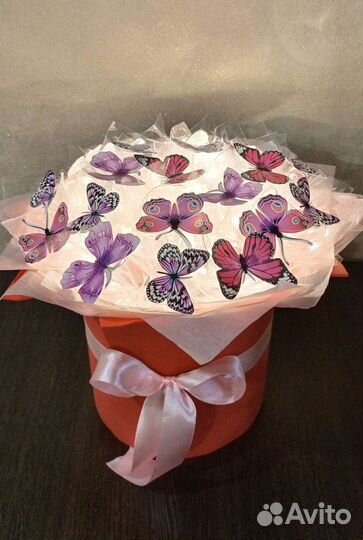 Букет из бабочек