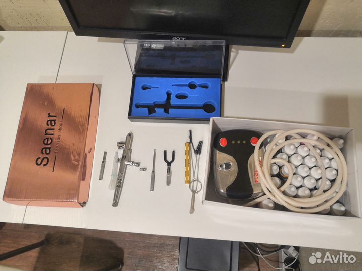 Аэрограф с компрессором