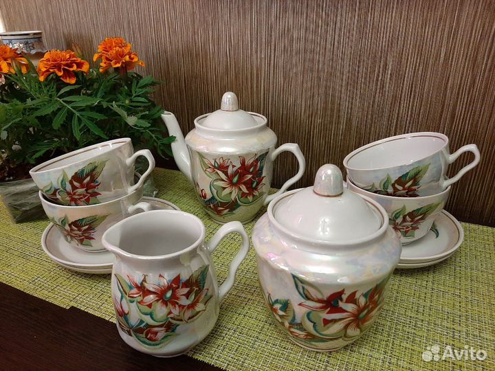 Сервиз чайный, новый
