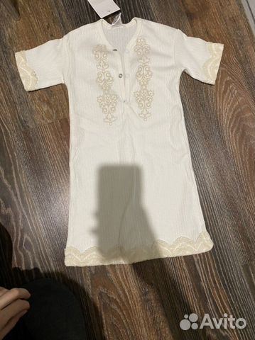 Сорочка крестильная детская