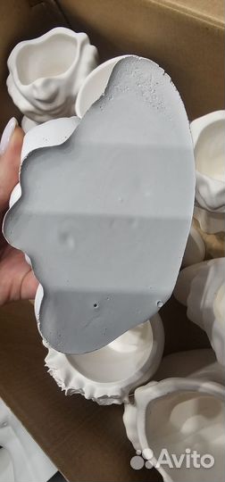 Ваза из гипса