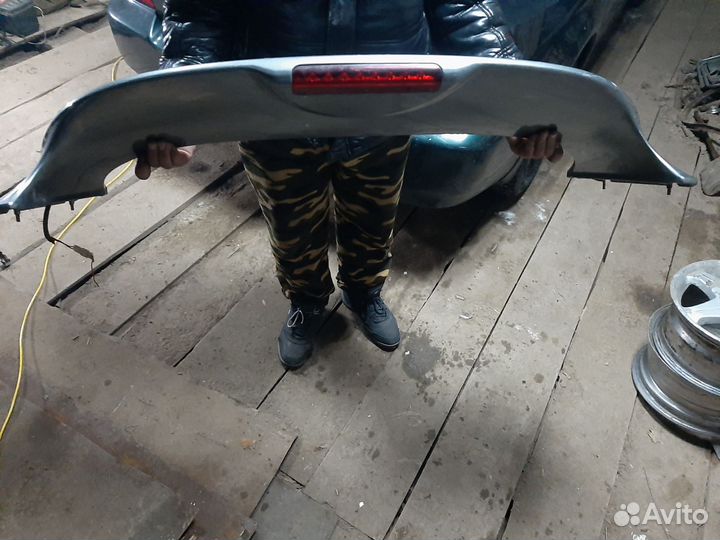 Спойлер на ваз 2112