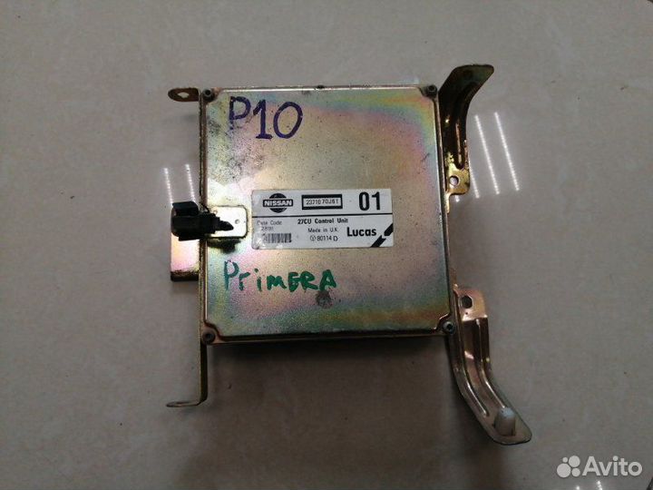 Эбу двигателя Nissan Primera P10 SR20 1991