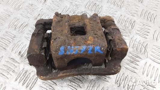 Суппорт тормозной задний правый hyundai santa FE 1