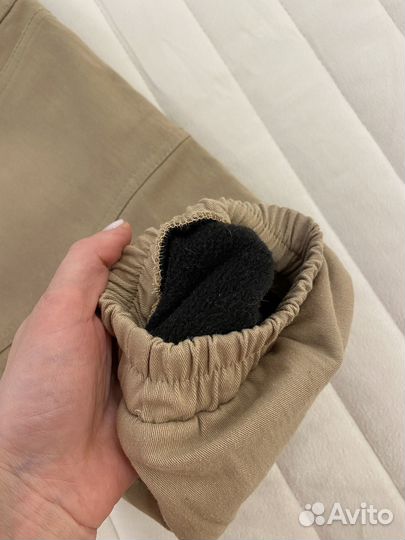 Утеплённые штаны на мальчика