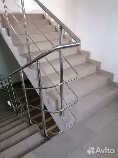 Перила поручни ограждения из нержавеющей стали