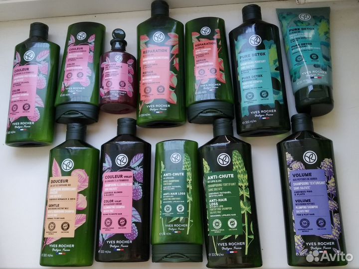 Ив Роше,Шампуни разные, Средства для вол