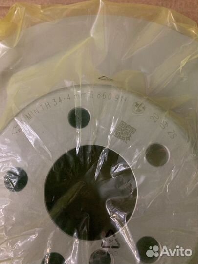 Тормозные диски передние BMW G30,G11,G01,G02