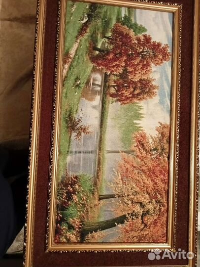 Картина из гобелена