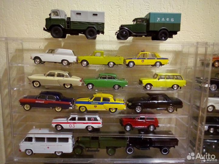 Модели 1:43: автолегенды СССР, наш автопром