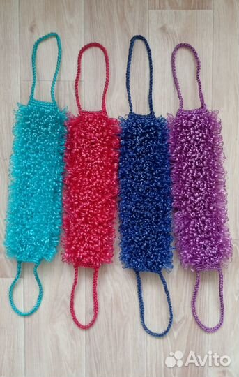 Мочалки ручной работы