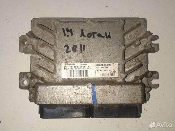 Эбу Renault Logan 1.4 8200856659