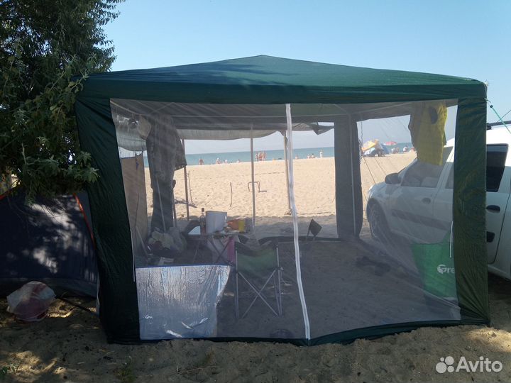 Тент шатер для дачи