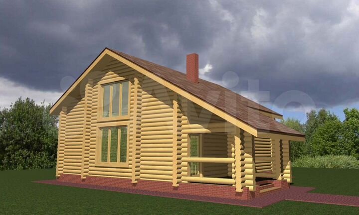 Дом 130 м² на участке 12 сот.