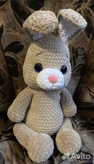 Мягкая игрушка заяц ручной работы