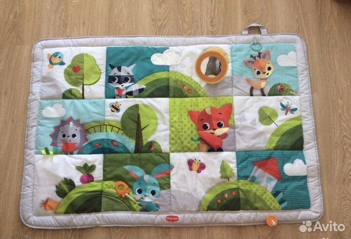 Развивающий коврик tiny love солнечная полянка