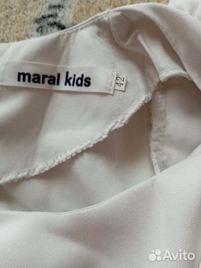 Блузка белая школьная