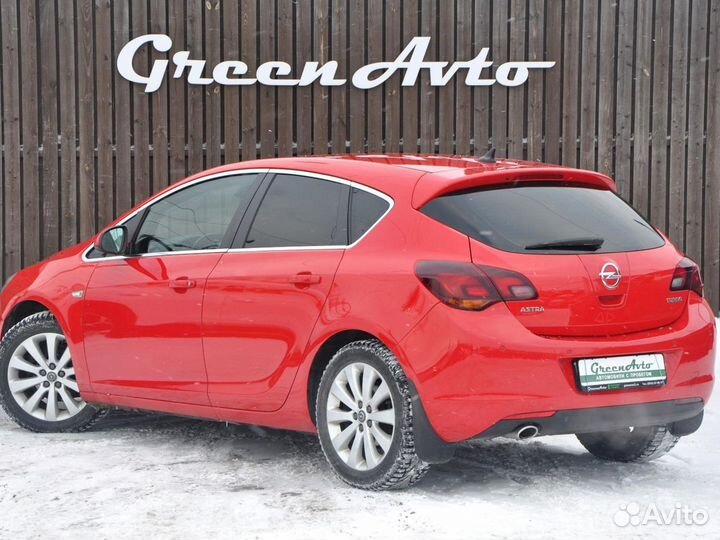 Opel Astra 1.4 AT, 2011, 213 422 км