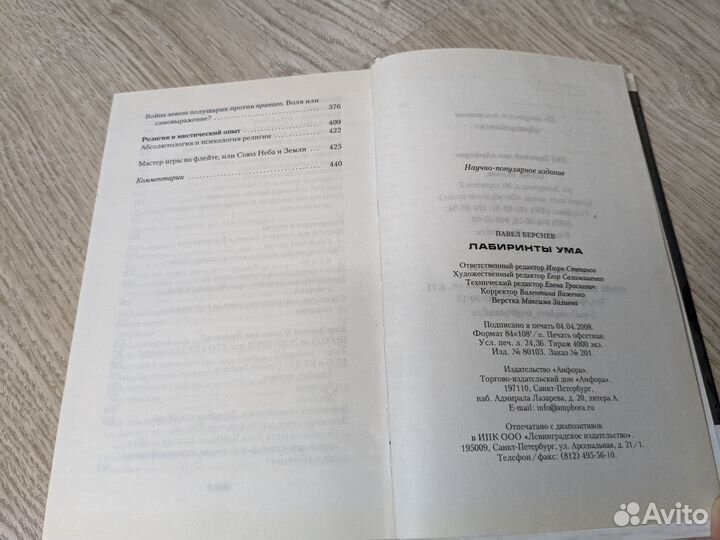 Павел Берснев: Лабиринты ума