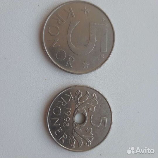 Кроны Швеция Норвегия