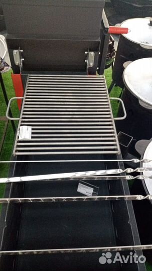 Решетка гриль нержавейка 400*318