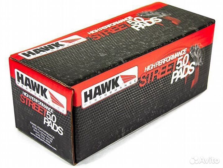 Колодки тормозные HB609B.572 hawk 5.0 audi RS4, R