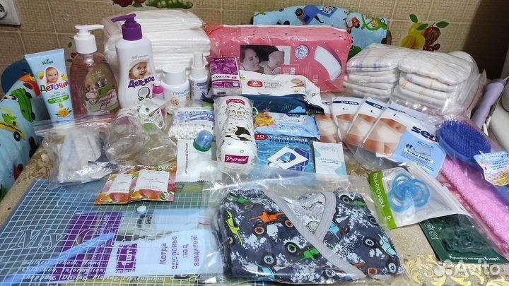 Готовая сумка в роддом комфортная