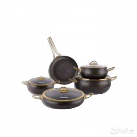 Набор посуды, кастрюли и сковороды 9 в 1 SF1115