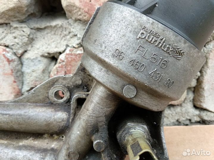 Корпус масляного фильтра Пежо 206, Партнёр 1.4 KFW