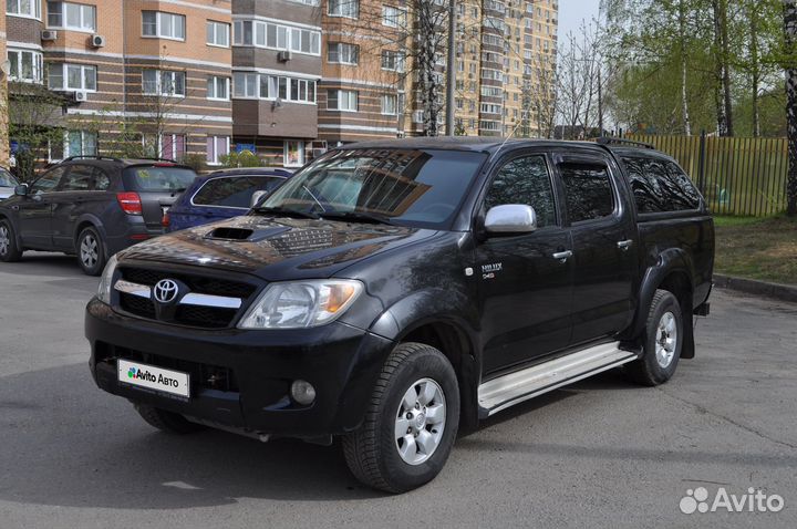 Toyota Hilux 2.5 МТ, 2008, 438 027 км