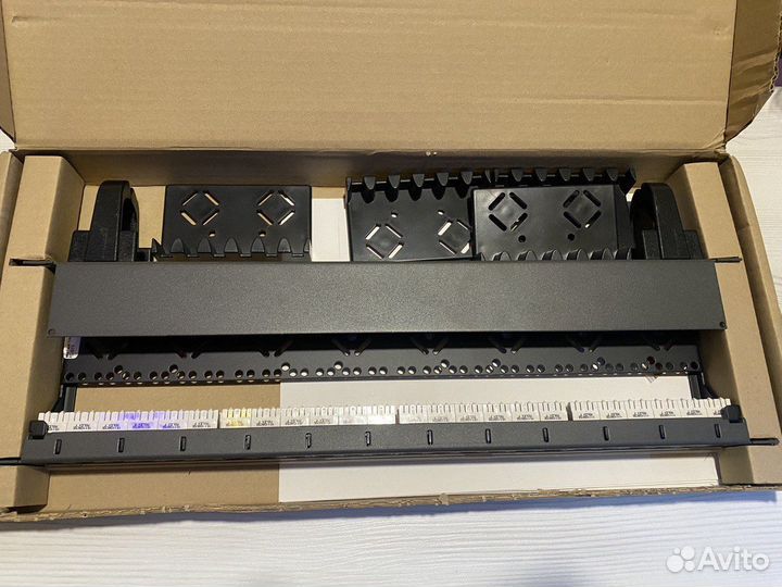1U 24 port PowerCat 5e Patch Panel