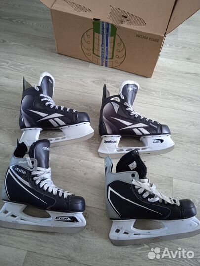 Коньки хоккейные reebok 41 (26 cm),ccm 41,26.3 cm
