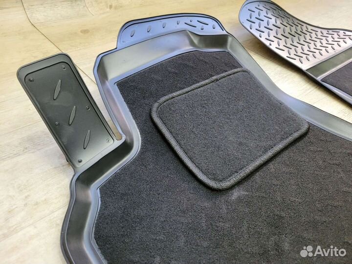 Коврики 3D Lux в салон Citroen Berlingo 2 (перед)