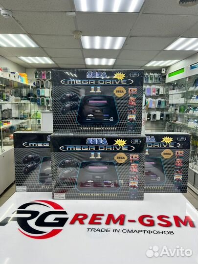 Игровая Приставка Sega MD II 16bit 368игр