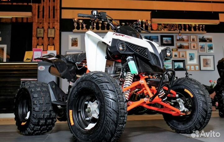 Квадроцикл Kayo Tor-3 C черно-белый