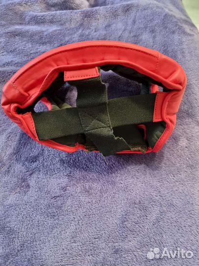 Шлем+перчатки боксерские детские