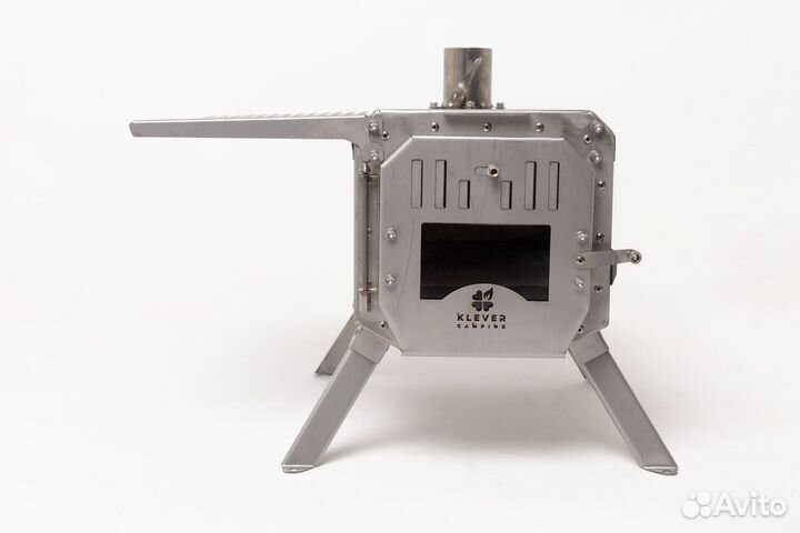 Печь для зимней палатки с Духовкой KleverCamping