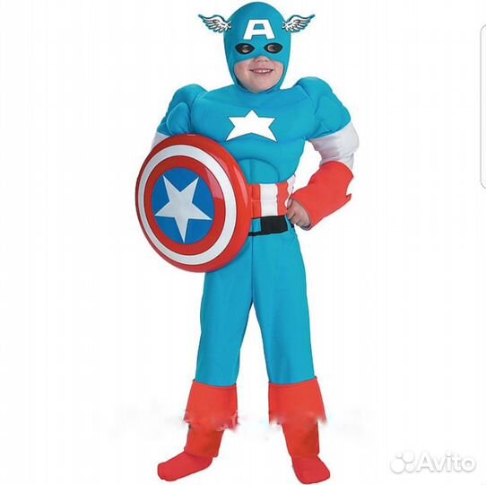 Костюм Капитана Америка, супер героя