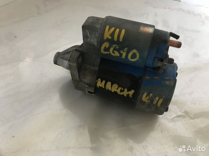 Стартер Nissan March K11 CG10