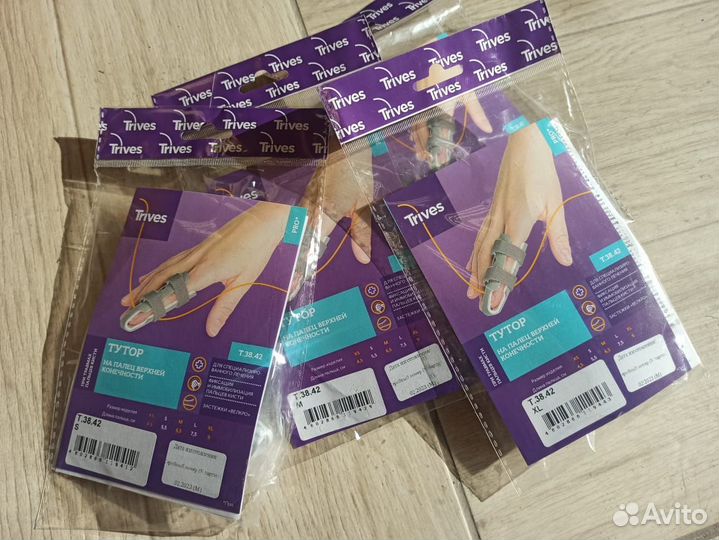 Бандаж (тутор) на палец руки тривес Т.38.42