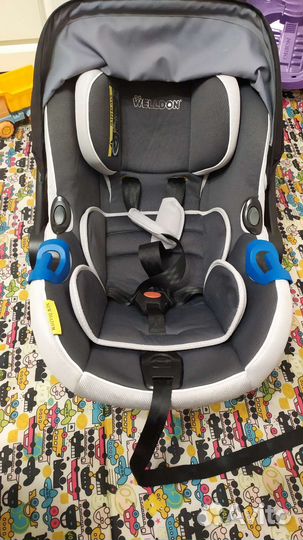 Автолюлька с базой isofix 0-13кг