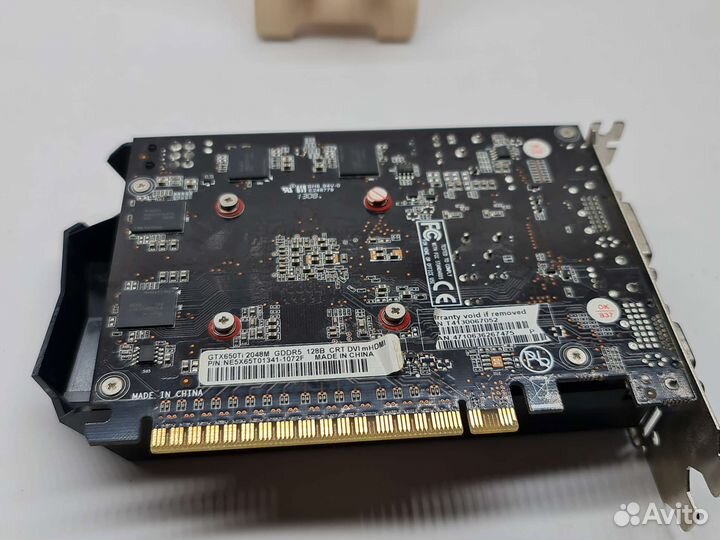 Видеокарта Palit GeForce GTX 650 Ti 2Gb